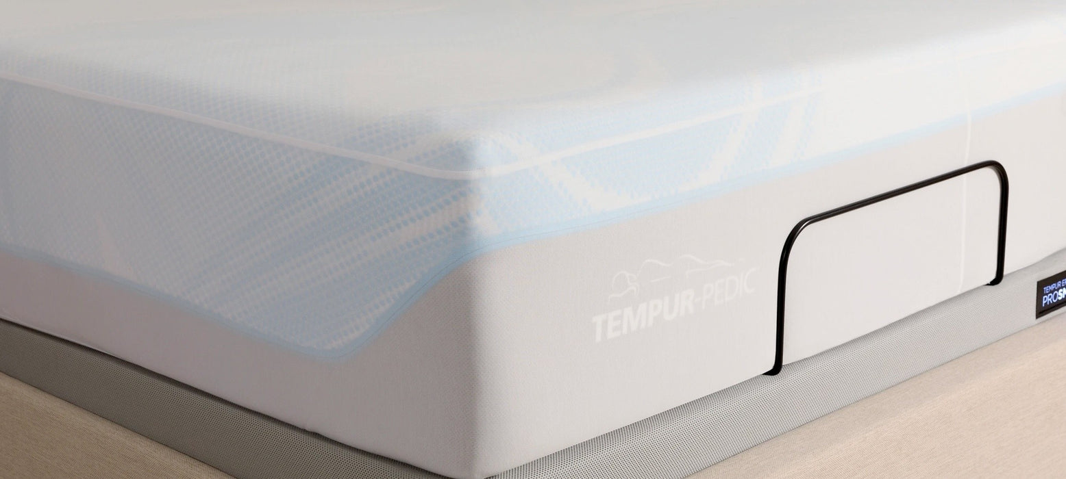 TEMPUR-ActiveBreeze® Sleep Bundle Cool Gray - Split CA King