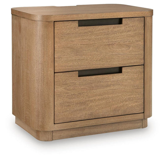Pamaria Two Drawer Night Stand
