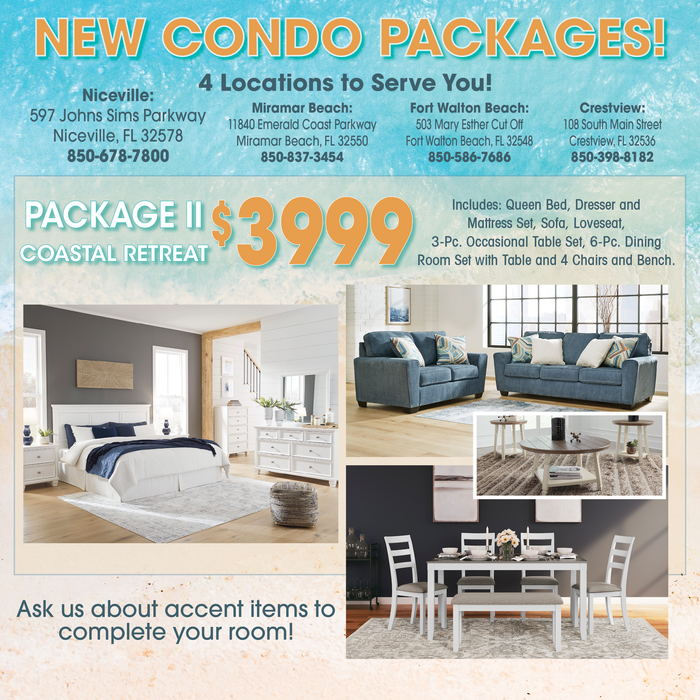 Package 2 - Coastal Retreat