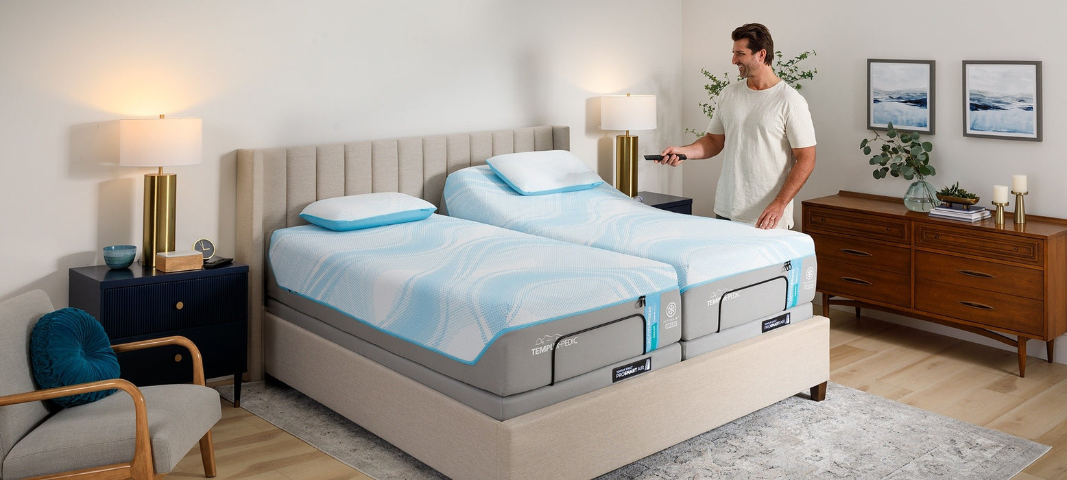 TEMPUR-ActiveBreeze® Smart Bed - Split CA King