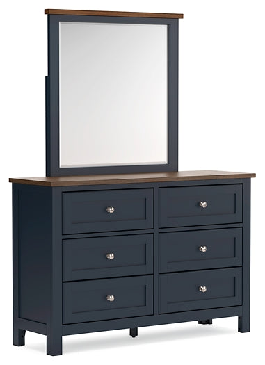 Landocken Dresser and Mirror