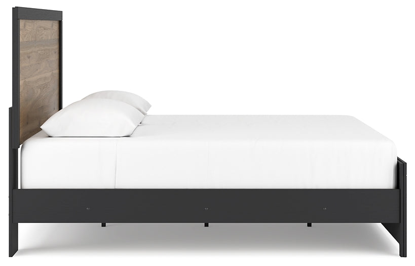 Vertani King Panel Bed with Dresser