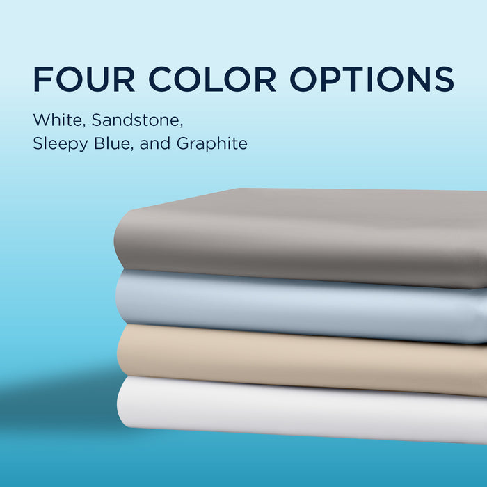 Linens Tempur-Pedic Breeze Pillowcase Set - Sleepy Blue