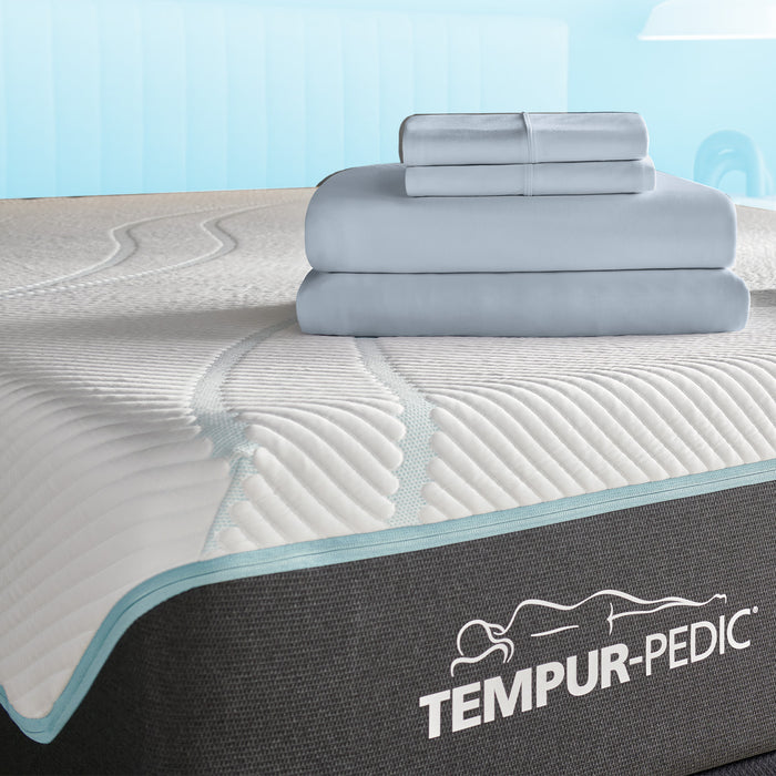 Linens Tempur-Pedic Breeze Pillowcase Set - Sleepy Blue