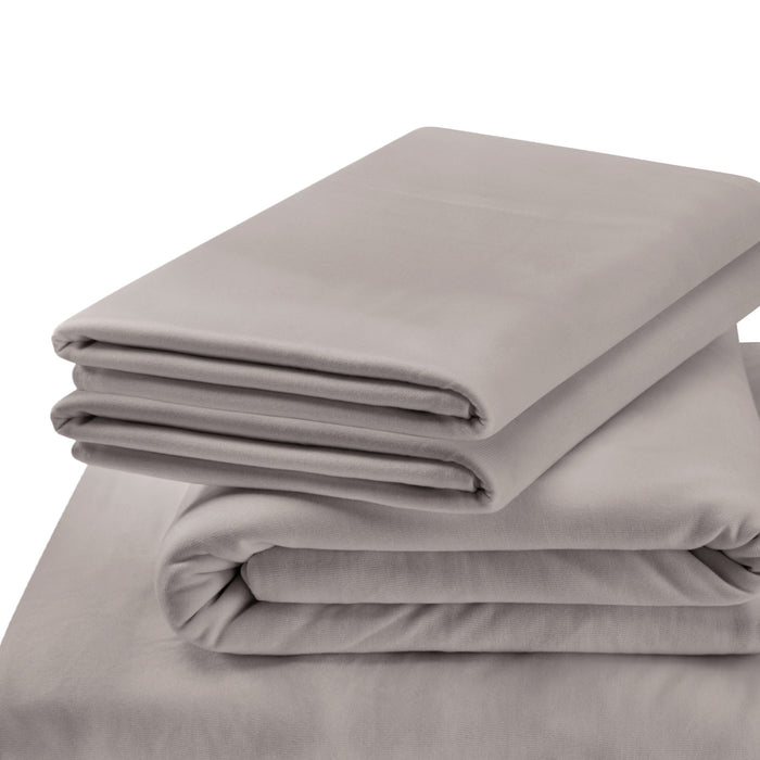 Linens TEMPUR Rayon from Bamboo Sheet Set Cool Gray