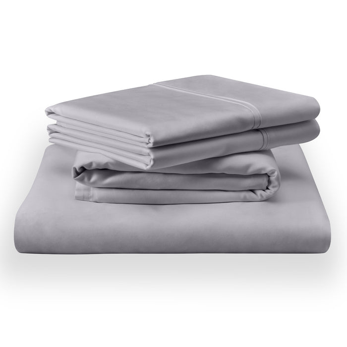 Linens TEMPUR Classic Cotton Sheet Set Cool Gray