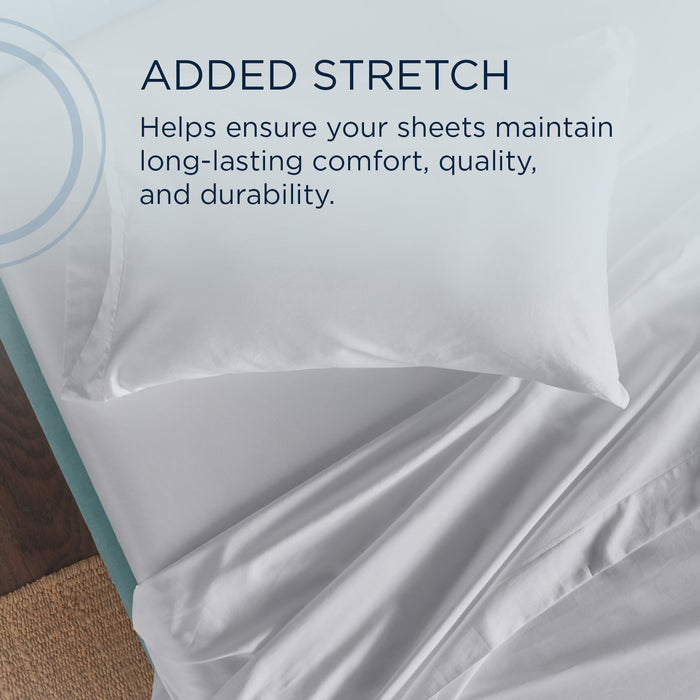 Linens TEMPUR Classic Cotton Sheet Set Cool Gray