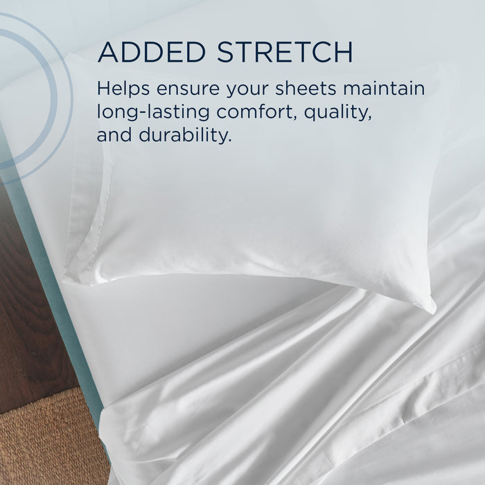 Linens TEMPUR Classic Cotton Sheet Set White