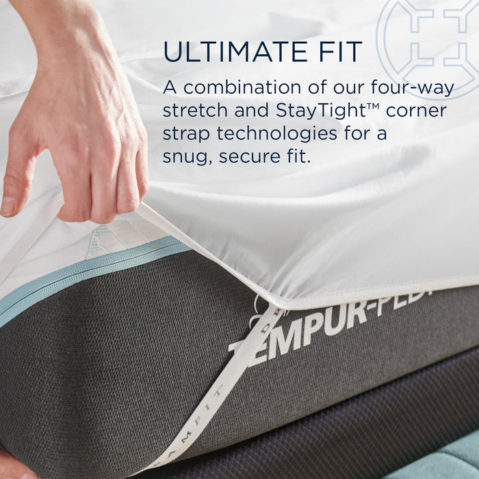 Linens TEMPUR Classic Cotton Sheet Set White