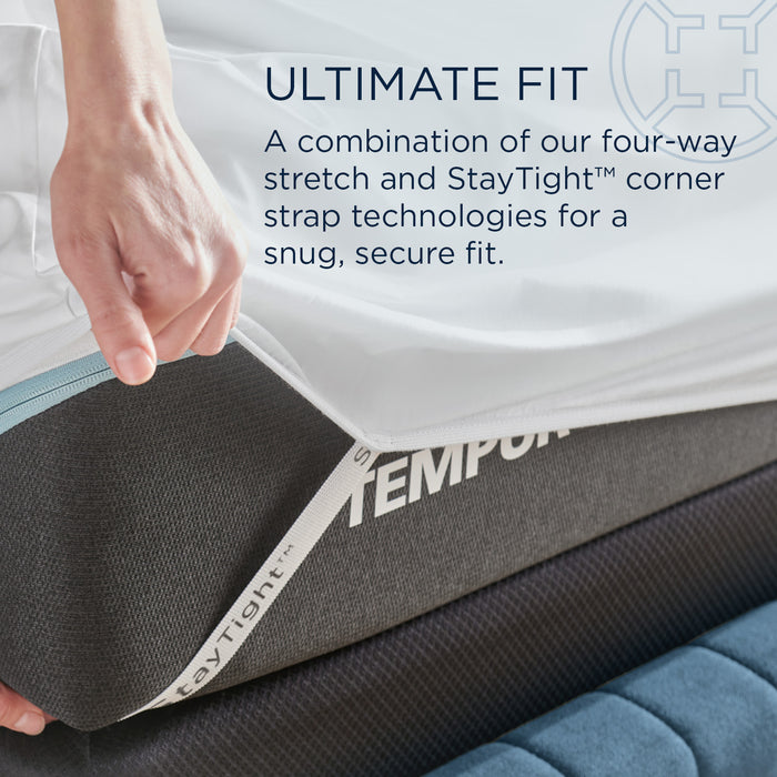 Linens TEMPUR Luxe Egyptian Cotton Sheet Set White