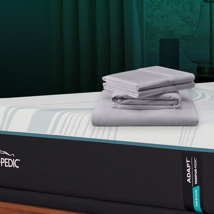 TEMPUR-Adapt™ TEMPUR-Adapt Luxe Egyptian Cotton Sheets - Graphite
