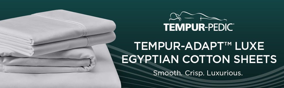 TEMPUR-Adapt™ TEMPUR-Adapt Luxe Egyptian Cotton Sheets - Graphite