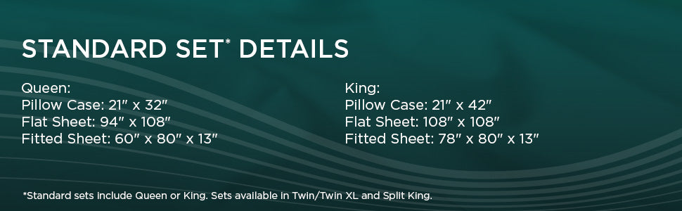 TEMPUR-Adapt™ TEMPUR-Adapt Luxe Egyptian Cotton Sheets - Graphite