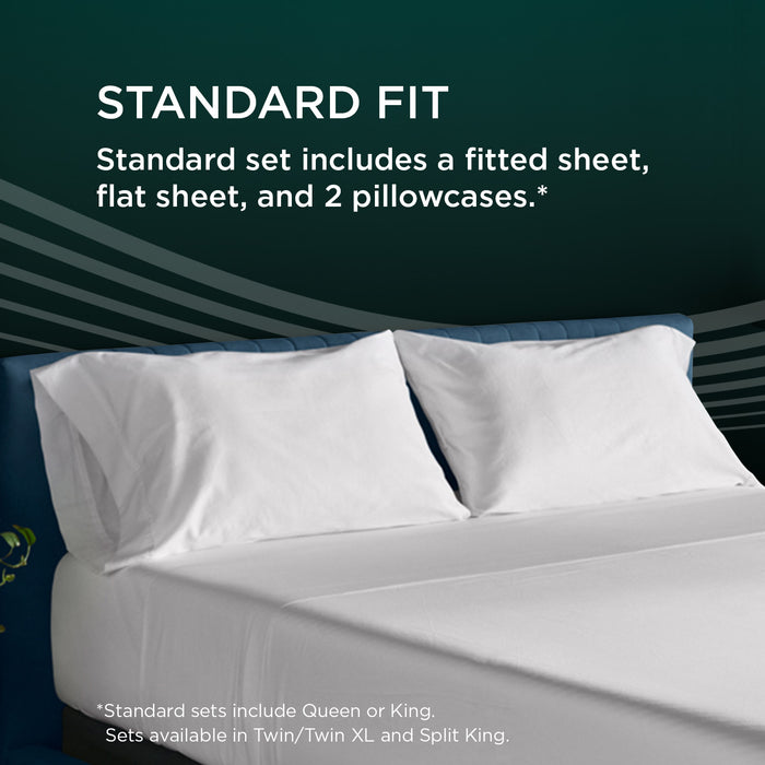 TEMPUR-Adapt™ TEMPUR-Adapt Luxe Egyptian Cotton Sheets - White