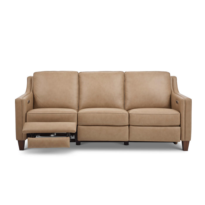 Finley Leather Power Inclining Sofa