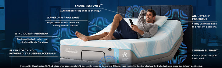 Bases TEMPUR-Ergo® ProSmart® Air Base Split Cal King