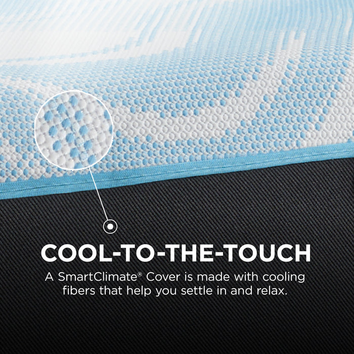 TEMPUR-Breeze® Tempur-LuxeBreeze® Medium Hybrid Split Head King