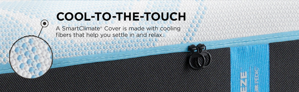 TEMPUR-Breeze® Tempur-LuxeBreeze® Medium Hybrid Split Head King