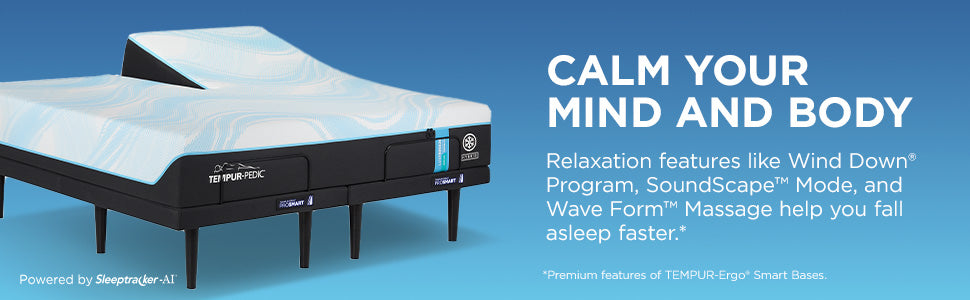 TEMPUR-Breeze® Tempur-LuxeBreeze® Medium Hybrid Split Head King