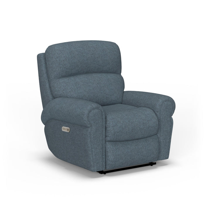 Langston Fabric Power Recliner with Power Headrest