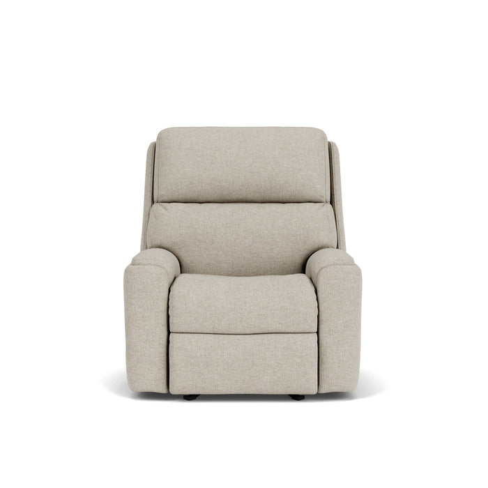 Rio Fabric Power Rocking Recliner with Power Headrest
