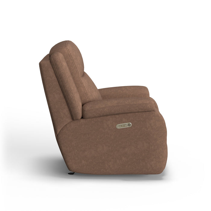 Magnus Fabric Power Recliner with Power Headrest