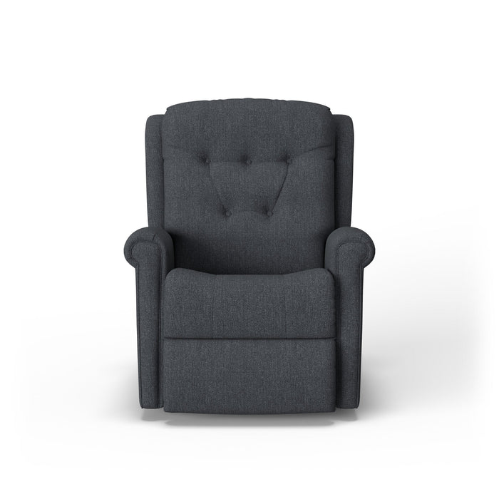 Minnie Fabric Power Rocking Recliner with Power Headrest