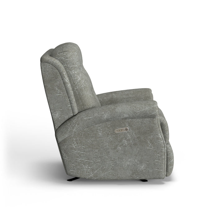 Minnie Fabric Power Recliner with Power Headrest