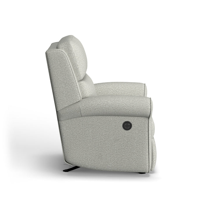 Belle Fabric Power Rocking Recliner