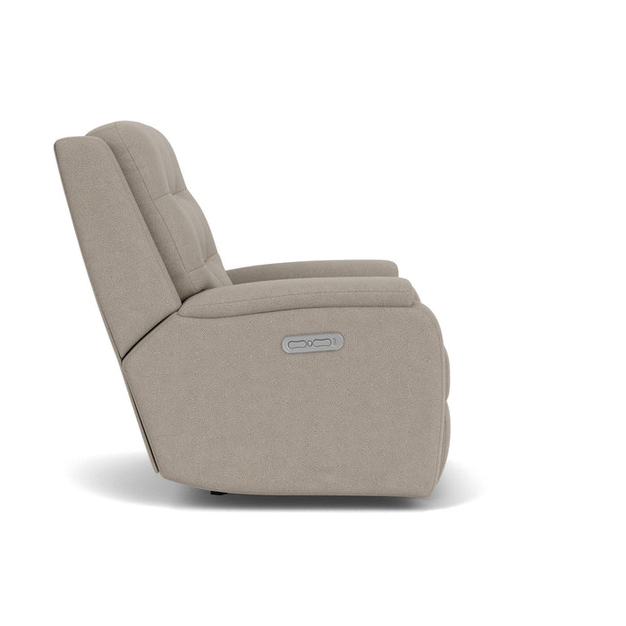 Arlo Fabric Power Recliner with Power Headrest