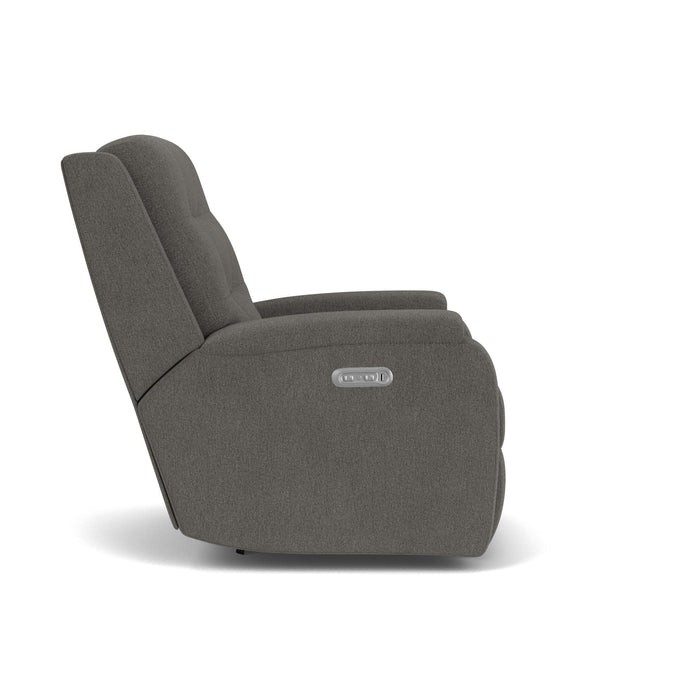 Arlo Fabric Power Recliner with Power Headrest
