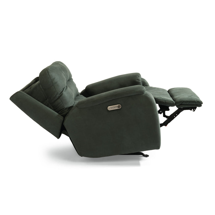 Arlo Fabric Power Recliner with Power Headrest & Lumbar