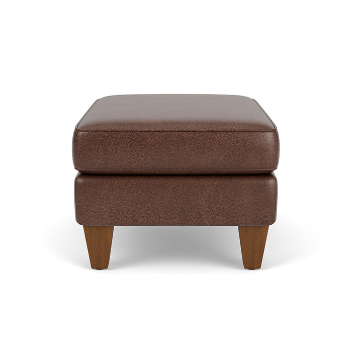 Westside Leather Ottoman