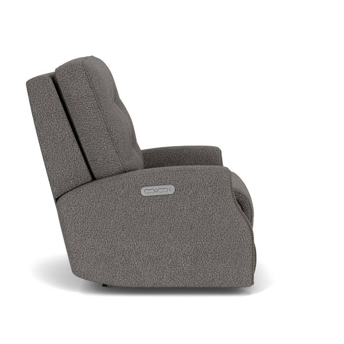 Devon Fabric Power Recliner with Power Headrest