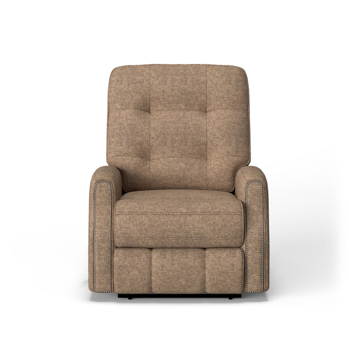 Devon Fabric Power Recliner with Power Headrest