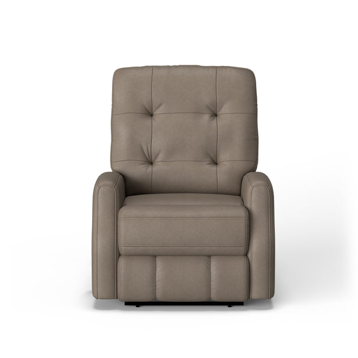 Devon Leather Power Recliner with Power Headrest