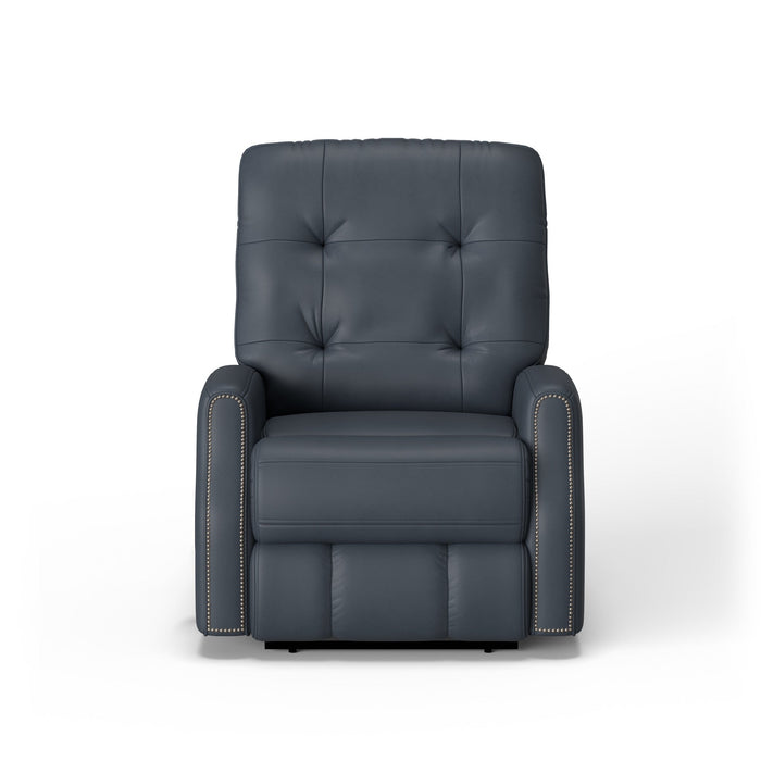 Devon Leather Power Recliner with Power Headrest
