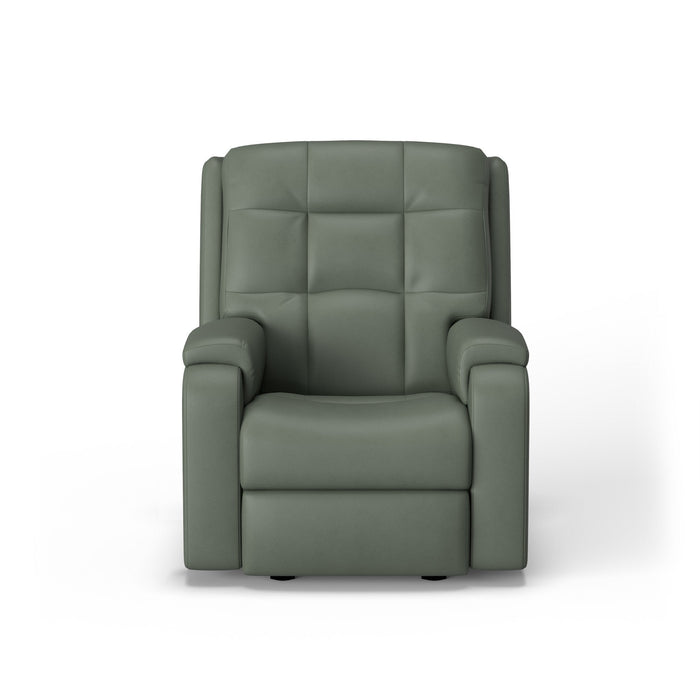 Arlo Leather Power Recliner with Power Headrest