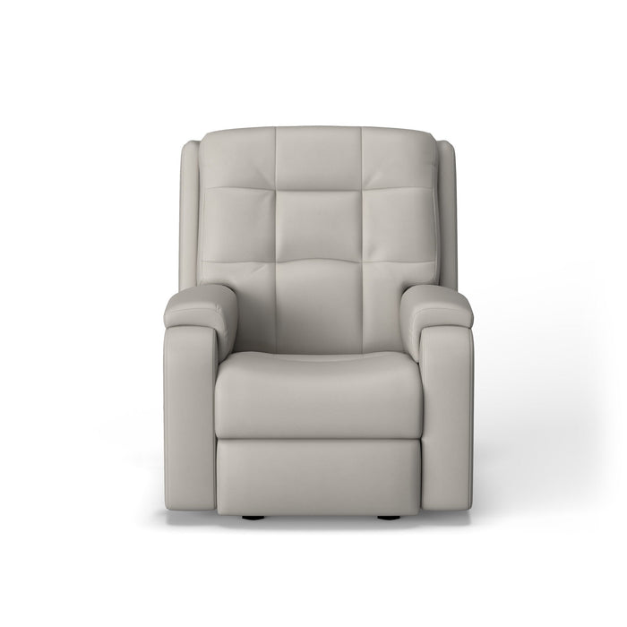 Arlo Leather Power Recliner with Power Headrest & Lumbar