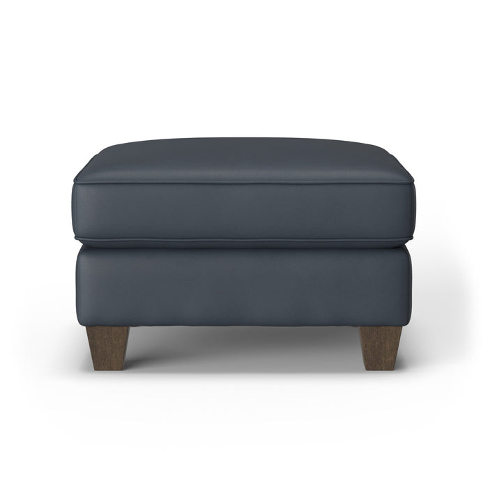 Dempsey Leather Ottoman