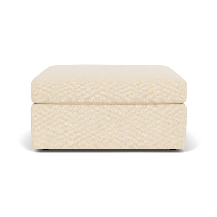 Sky Fabric Square Cocktail Ottoman