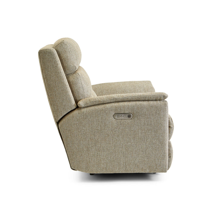 Mason Fabric Power Rocking Recliner with Power Headrest