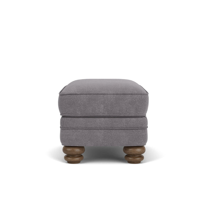 Bay Bridge Fabric Ottoman