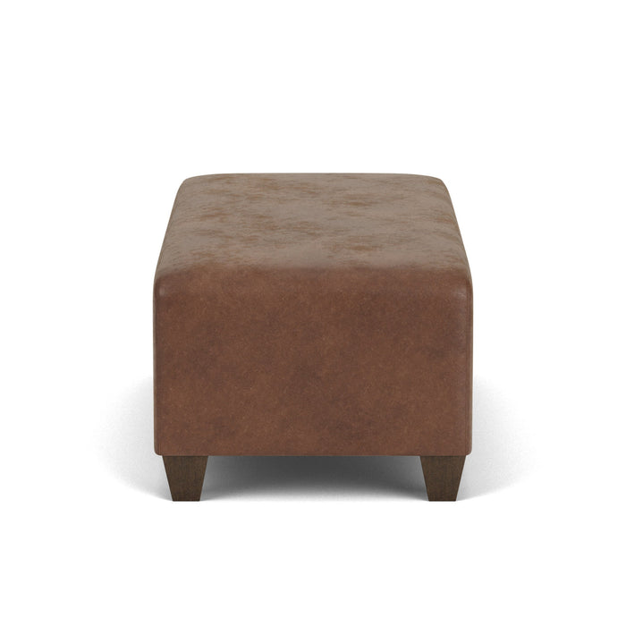 Cascade Fabric Rectangular Cocktail Ottoman