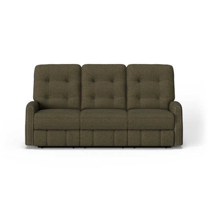 Devon Fabric Power Reclining Sofa