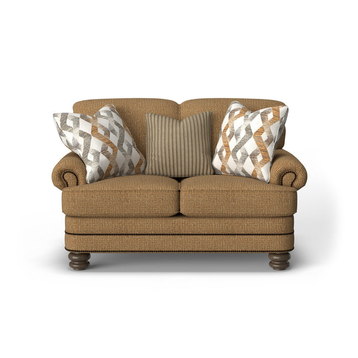 Bay Bridge Fabric Loveseat