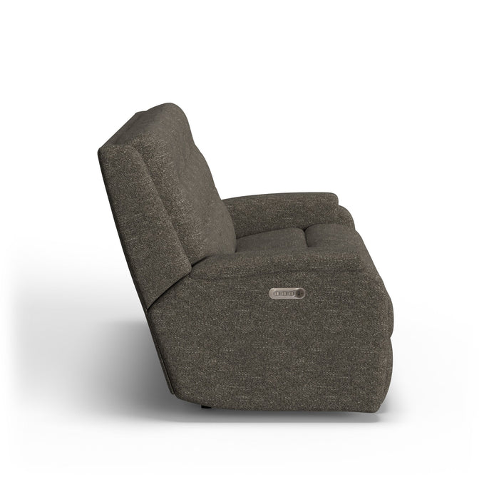 Arlo Fabric Power Reclining Sofa with Power Headrests & Lumbar