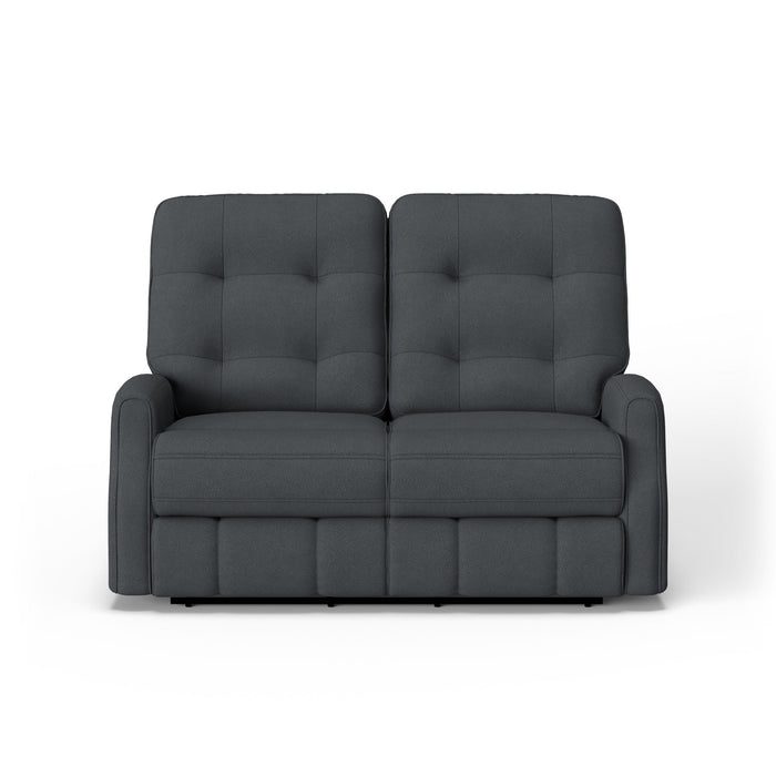 Devon Fabric Power Reclining Loveseat