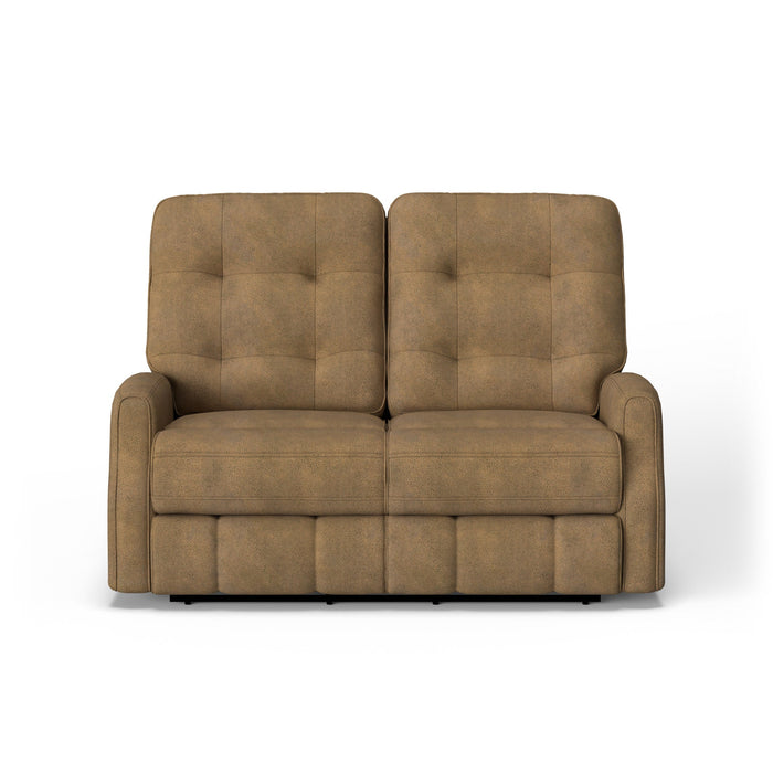 Devon Fabric Power Reclining Loveseat