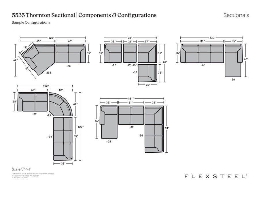 Thornton Fabric Sectional